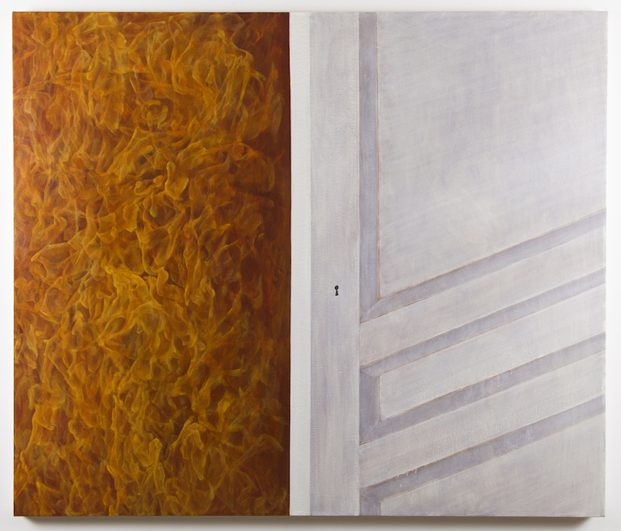 Untitled (Fire, Door)